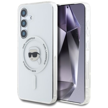 Maskica Karl Lagerfeld "IML MagSafe" za Samsung Galaxy S25 - karl's heads