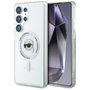 Maskica Karl Lagerfeld "IML MagSafe" za Samsung Galaxy S25 Ultra - karl's heads