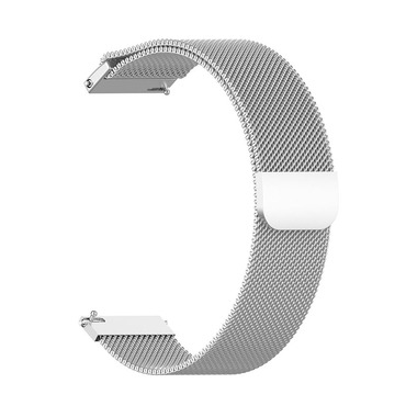 Univerzalni metalni remen Techsuit "W009" 20mm za pametne satove - srebrni