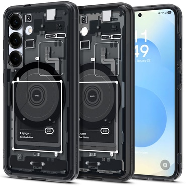 Maska Spigen "Ultra Hybrid Mag" za Samsung Galaxy S25 - zero one zero one black