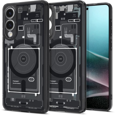 Maska Spigen "Ultra Hybrid Mag" za Samsung Galaxy S25 Edge - zero one zero one black