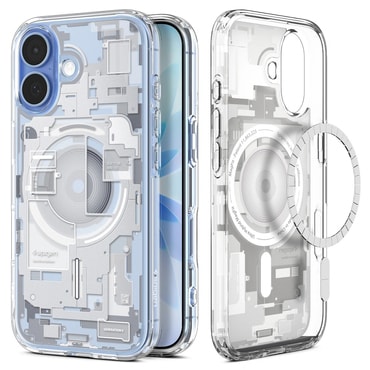 Maska Spigen "Ultra Hybrid Mag" za iPhone 17 - zero one zero one white