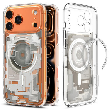 Maska Spigen "Ultra Hybrid Mag" za iPhone 17 Pro - zero one zero one natural titanium