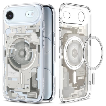 Maska Spigen "Ultra Hybrid Mag" za iPhone Air - zero one zero one natural titanium