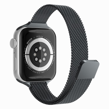 Metalni remen Techsuit "W034" za Apple Watch (42mm / 44mm / 45mm / 46mm / 49mm) - crni