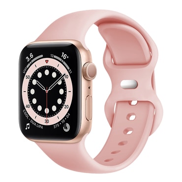 Silikonski remen Techsuit "W031" za Apple Watch (42mm / 44mm / 45mm / 46mm / 49mm) - svijetlo ružičasta