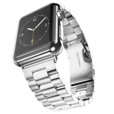 Čelični remen Techsuit "W036" za Apple Watch (42 / 44 / 45 / 46 / 49mm) - srebrna