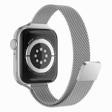 Čelični remen Techsuit "W034" za Apple Watch (38 / 40 / 41 / 42mm) - srebrni