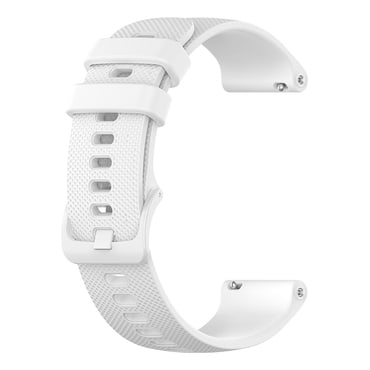 Univerzalni silikonski remen Techsuit "W006" 18mm za pametne satove - bijel