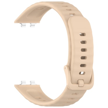 Silikonski remen Techsuit "W082" za Huawei Band 11 / Band 11 Pro - bež
