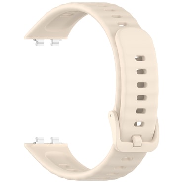 Silikonski remen Techsuit "W082" za Huawei Band 11 / Band 11 Pro - krem