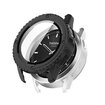 Maskica sa zaštitom zaslona Techsuit "Defense360 Pro" za Xiaomi Watch S3 - crn