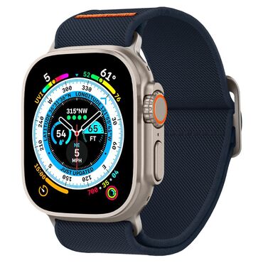 Najlonski remen Spigen "Fit Lite Ultra" za Apple Watch (42 / 44 / 45 / 46 / 49mm) - navy