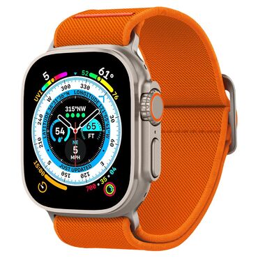 Najlonski remen Spigen "Fit Lite Ultra" za Apple Watch (42 / 44 / 45 / 46 / 49mm) - orange
