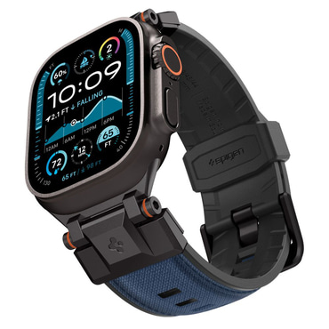 Silikonski remen Spigen "DuraPro Armor" za Apple Watch (42 / 44 / 45 / 46 / 49mm) - navy blue