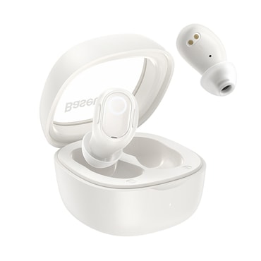 Bluetooth slušalice Baseus "Bowie WM02" BT 5.3 s mikrofonom - creamy white