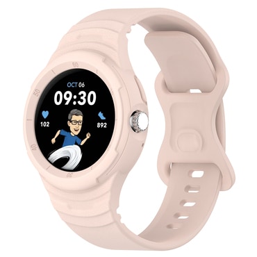 Silikonski remen Techsuit "W066" za Google Pixel Watch / Watch 2 / Watch 3 41mm / Watch 4 41mm - ružičast