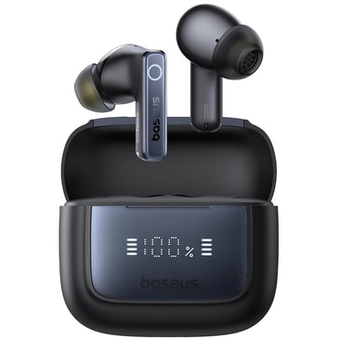 Bluetooth slušalice Baseus "Bowie 35" BT 5.3 s 6-Mic ENC tehnologijom i IPX4 vodootpornošću - black