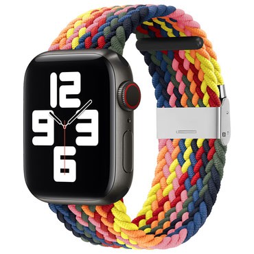 Najlonski remen Techsuit "W032" za Apple Watch (42 / 44 / 45 / 46 / 49mm) - šaren