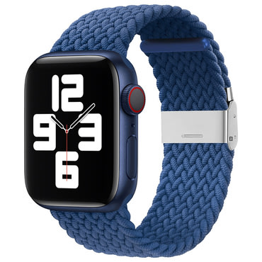Najlonski remen Techsuit "W032" za Apple Watch (42 / 44 / 45 / 46 / 49mm) - plav