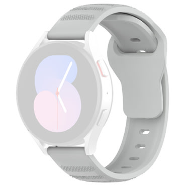 Univerzalni silikonski remen Techsuit "W050" 20mm za pametne satove - siv