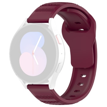 Univerzalni silikonski remen Techsuit "W050" 20mm za pametne satove - tamnocrven