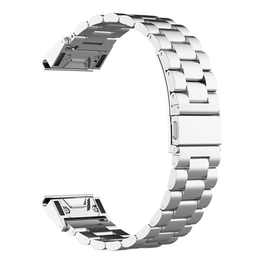 Univerzalni čelični remen Techsuit QuickFit "W010" 22mm za pametne satove - srebrni