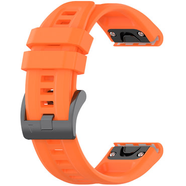 Univerzalni silikonski remen Techsuit QuickFit "W060" 22mm za pametne satove - narančast
