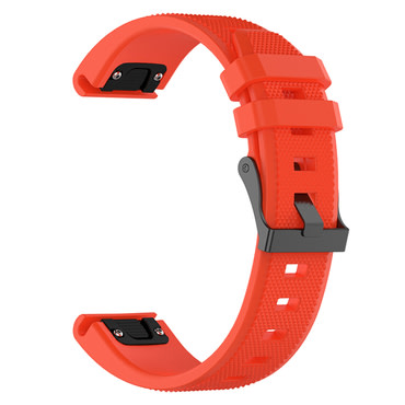 Univerzalni silikonski remen Techsuit QuickFit "W058" 26mm za pametne satove - narančast