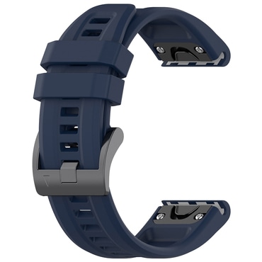 Univerzalni silikonski remen Techsuit QuickFit "W060" 26mm za pametne satove - tamno plav