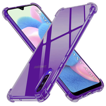 TPU gel maskica Techsuit "Shockproof" za Samsung Galaxy A50 / A30s / A50s - smoke black