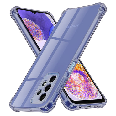 TPU gel maskica Techsuit "Shockproof" za Samsung Galaxy A23 - smoke black