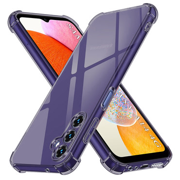 TPU gel maskica Techsuit "Shockproof" za Samsung Galaxy A14 4G / 5G - smoke black