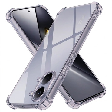 TPU gel maskica Techsuit "Shockproof" za Xiaomi Poco X8 Pro Max - smoke black