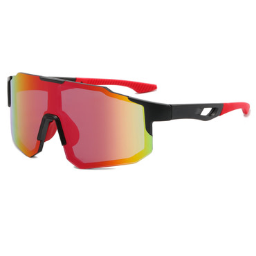 Biciklističke naočale Techsuit "9337" s UV zaštitom, unisex - crvena