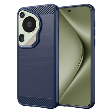 TPU gel maska "Brushed Carbon" za Huawei Pura 70 Ultra - plav