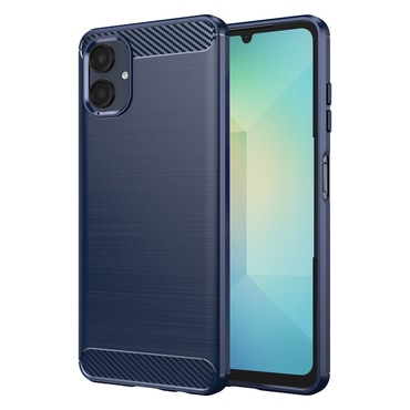 TPU gel maska "Brushed Carbon" za Samsung Galaxy A06 - plav