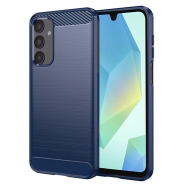TPU gel maska "Brushed Carbon" za Samsung Galaxy A16 4G / 5G - plav
