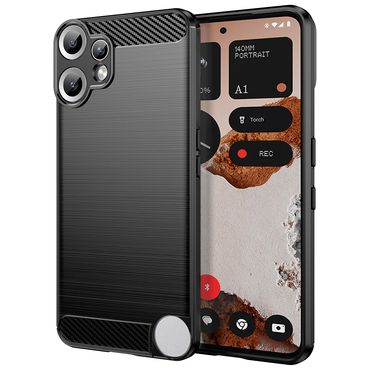TPU gel maska "Brushed Carbon" za Nothing CMF Phone 2 Pro - crn
