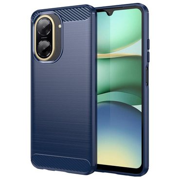 TPU gel maska "Brushed Carbon" za Xiaomi Redmi A5 - plav