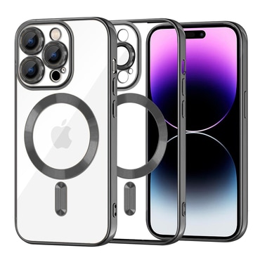 Maskica Techsuit "Luxury Crystal MagSafe" za iPhone 14 Pro Max - crn