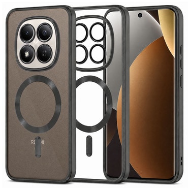 Maskica Techsuit "Luxury Crystal MagSafe" za Xiaomi Redmi Note 15 Pro Plus / Poco M8 Pro - crn