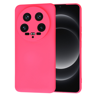 Silikonska maska Techsuit SoftFlex za Xiaomi 14 Ultra - roza