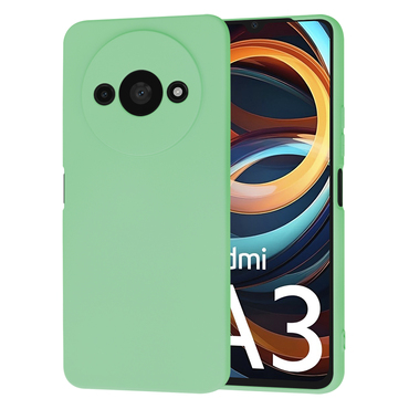 Silikonska maska Techsuit SoftFlex za Xiaomi Redmi A3 - mint