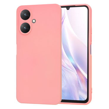 Silikonska maska Techsuit SoftFlex za Xiaomi Redmi 13C 5G - chalk pink