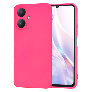 Silikonska maska Techsuit SoftFlex za Xiaomi Redmi 13C 5G - roza