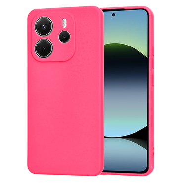 Silikonska maska Techsuit SoftFlex za Xiaomi Redmi Note 14 4G - roza