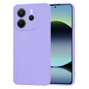Silikonska maska Techsuit SoftFlex za Xiaomi Redmi Note 14 4G - svijetlo ljubičasta
