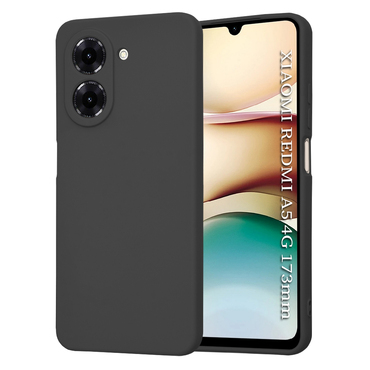 Silikonska maska Techsuit SoftFlex za Xiaomi Redmi A5 - crna