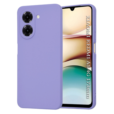 Silikonska maska Techsuit SoftFlex za Xiaomi Redmi A5 - svijetlo ljubičasta